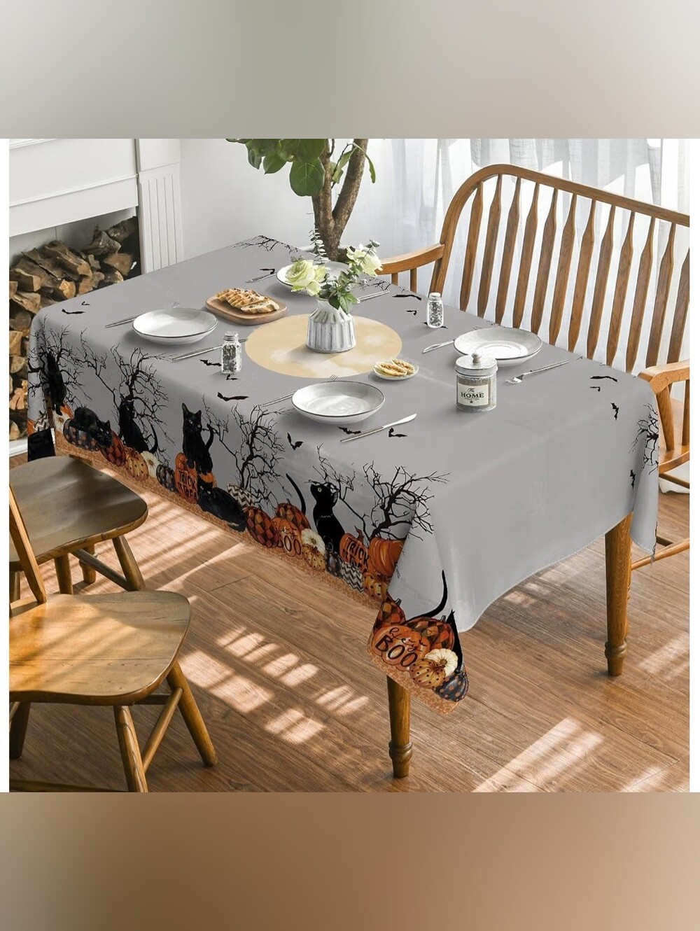 🎃 Halloween Rectangle Tablecloth